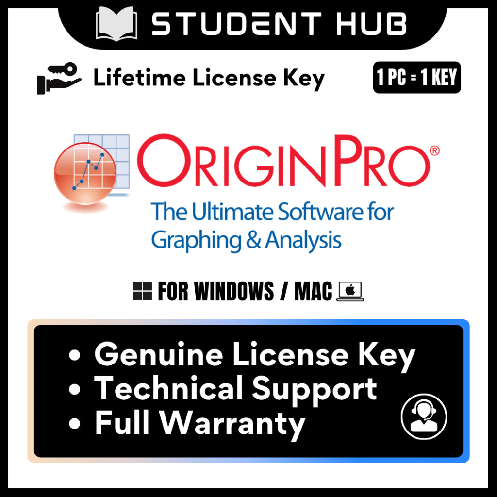[Lifetime] OriginLab OriginPro 2024 Can Download Plugin Lifetime For Windows 1PC=1KEY