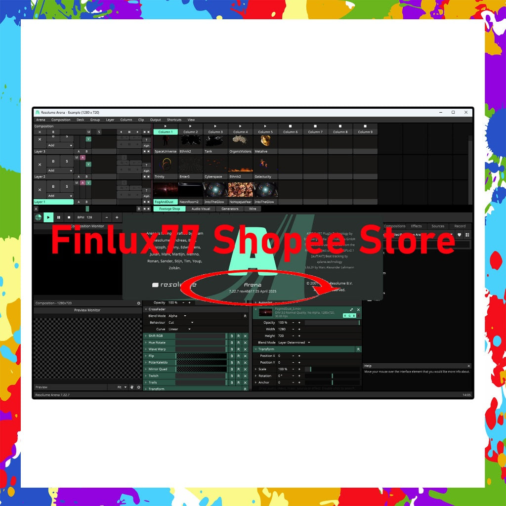 [SELF REDEEM] Resolume Arena 7 v7.23 Latest 2025 Lifetime For Windows