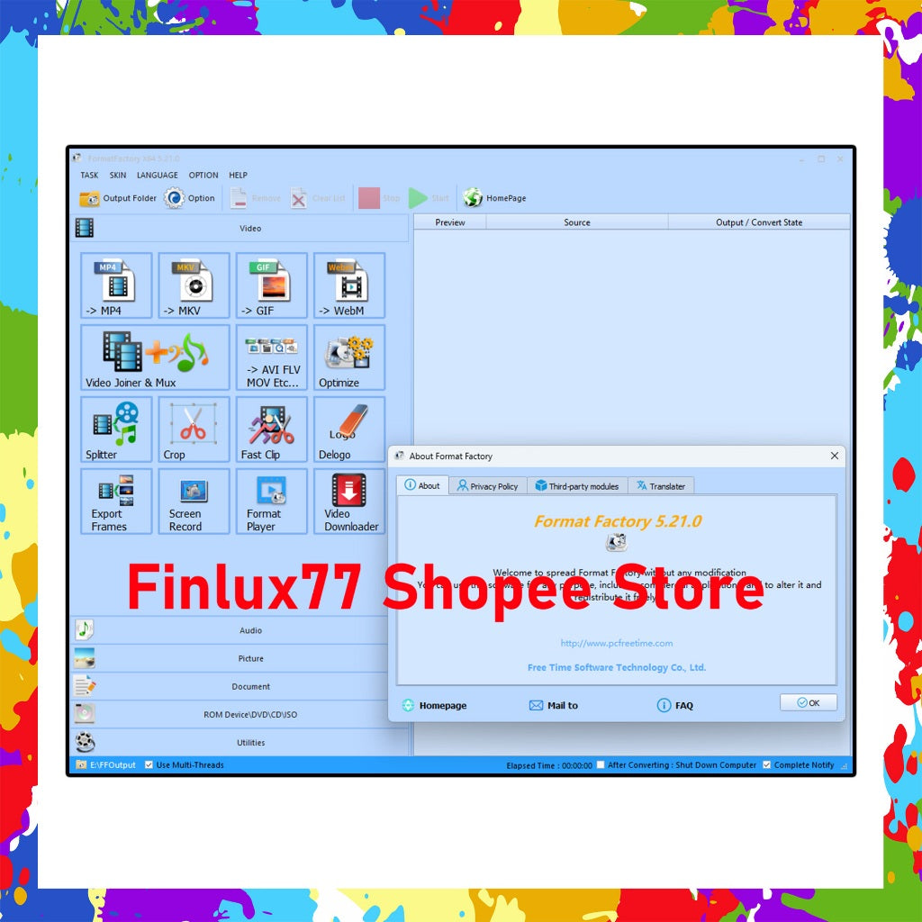 [SELF REDEEM] Format Factory v5.21 Latest 2025 Lifetime For Windows