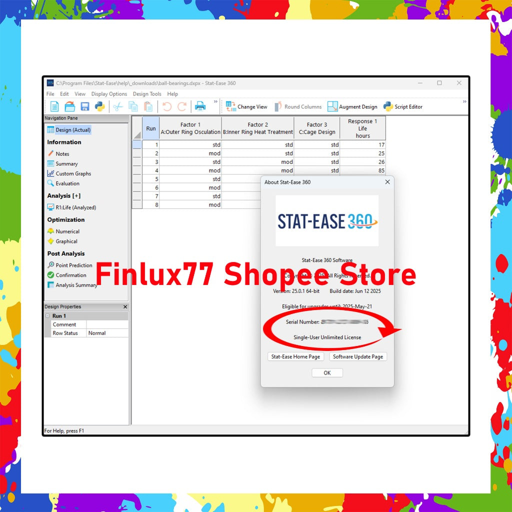 [SELF REDEEM] Stat-Ease 360 v25.0.1 Latest Lifetime For Windows | Stat Ease 360