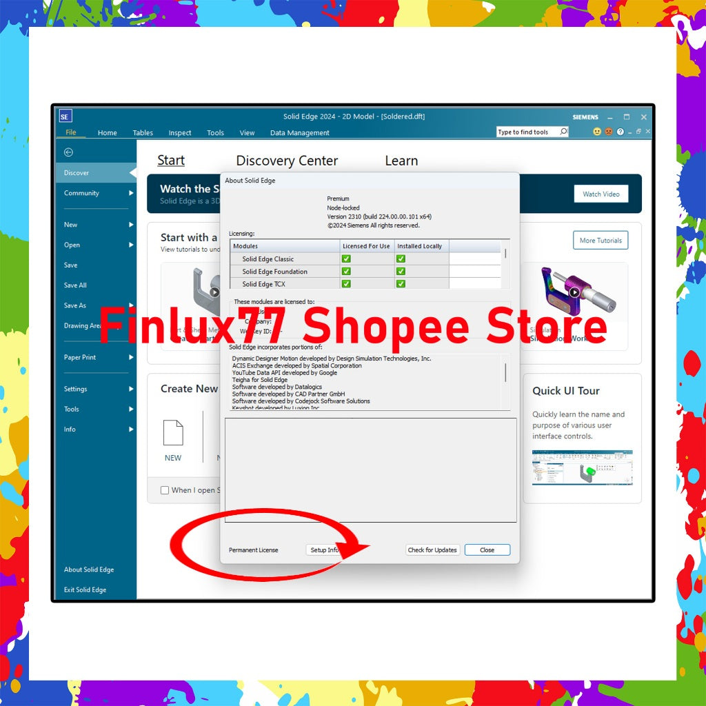 [SELF REDEEM] Siemens Solid Edge 2025 Latest Lifetime For Windows (64-Bit)