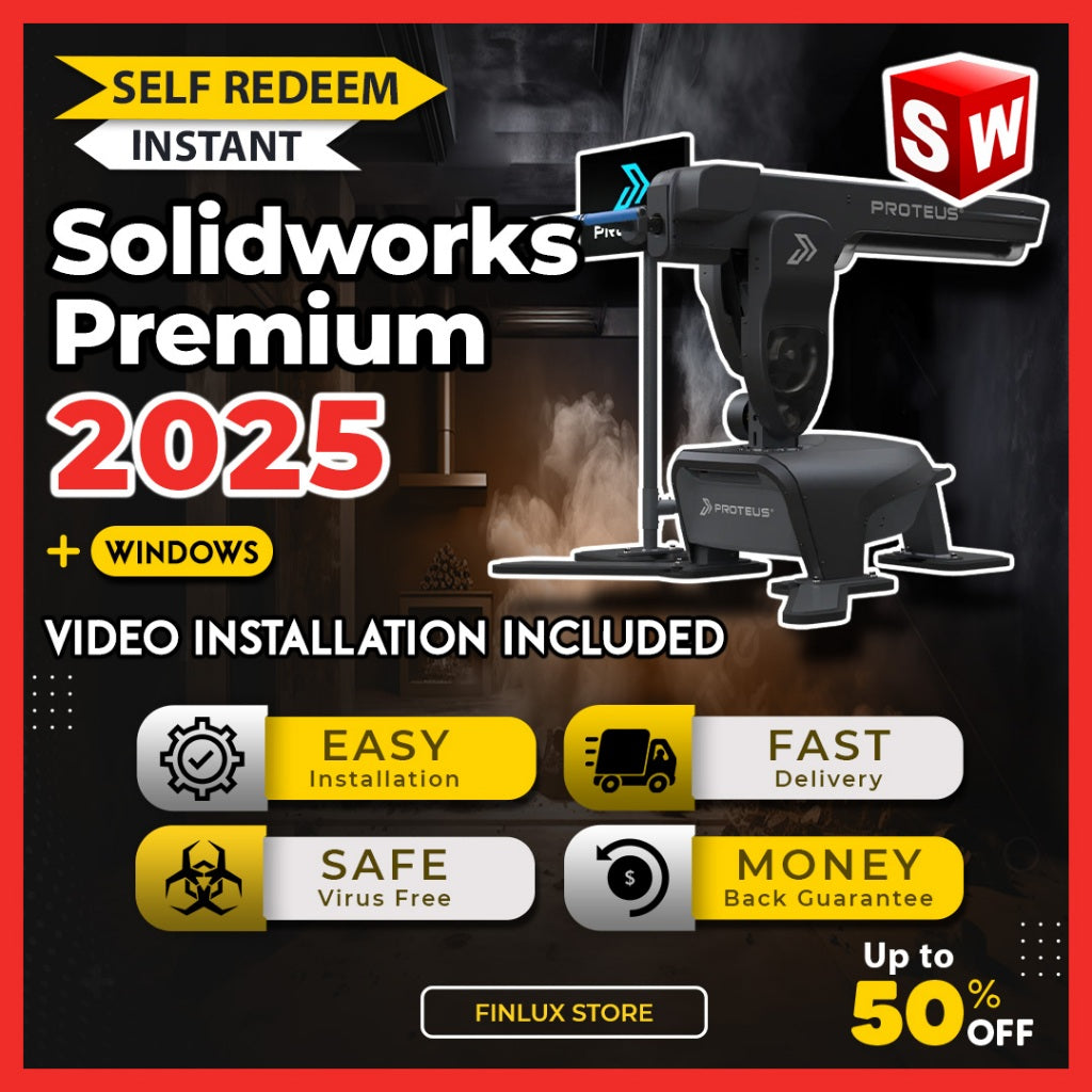 [SELF REDEEM] SolidWorks 2025 / 2024 / 2023 / 2022 Premium Edition Latest For Windows (64-bit)