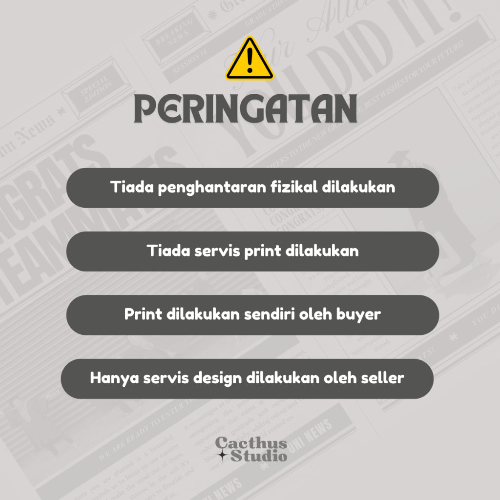 Newspaper Props Pregnancy Announcement Template + engagement + convo + bridesmaid + maternity