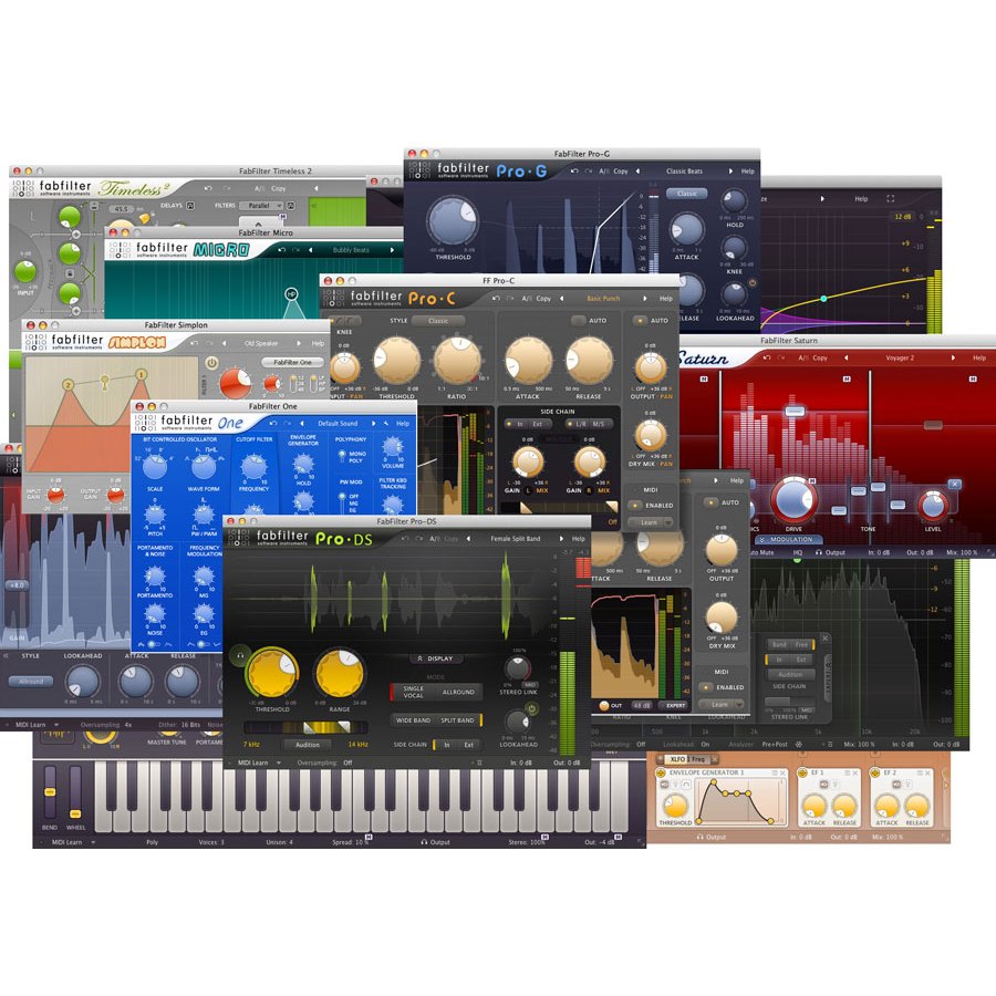 Fabfilter Total Bundle 2024  (Win/Mac)