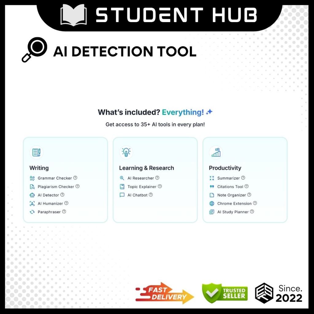 [24/7 FAST] Justdone Unlimited Humanizer AI Acc | Humanize Writing | Undetectable AI Research Tool