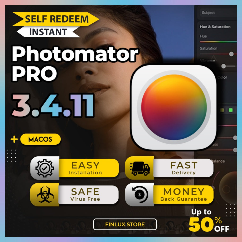 [SELF REDEEM] Photomator Pro v3.4.11 Latest 2025 Lifetime For MacOS