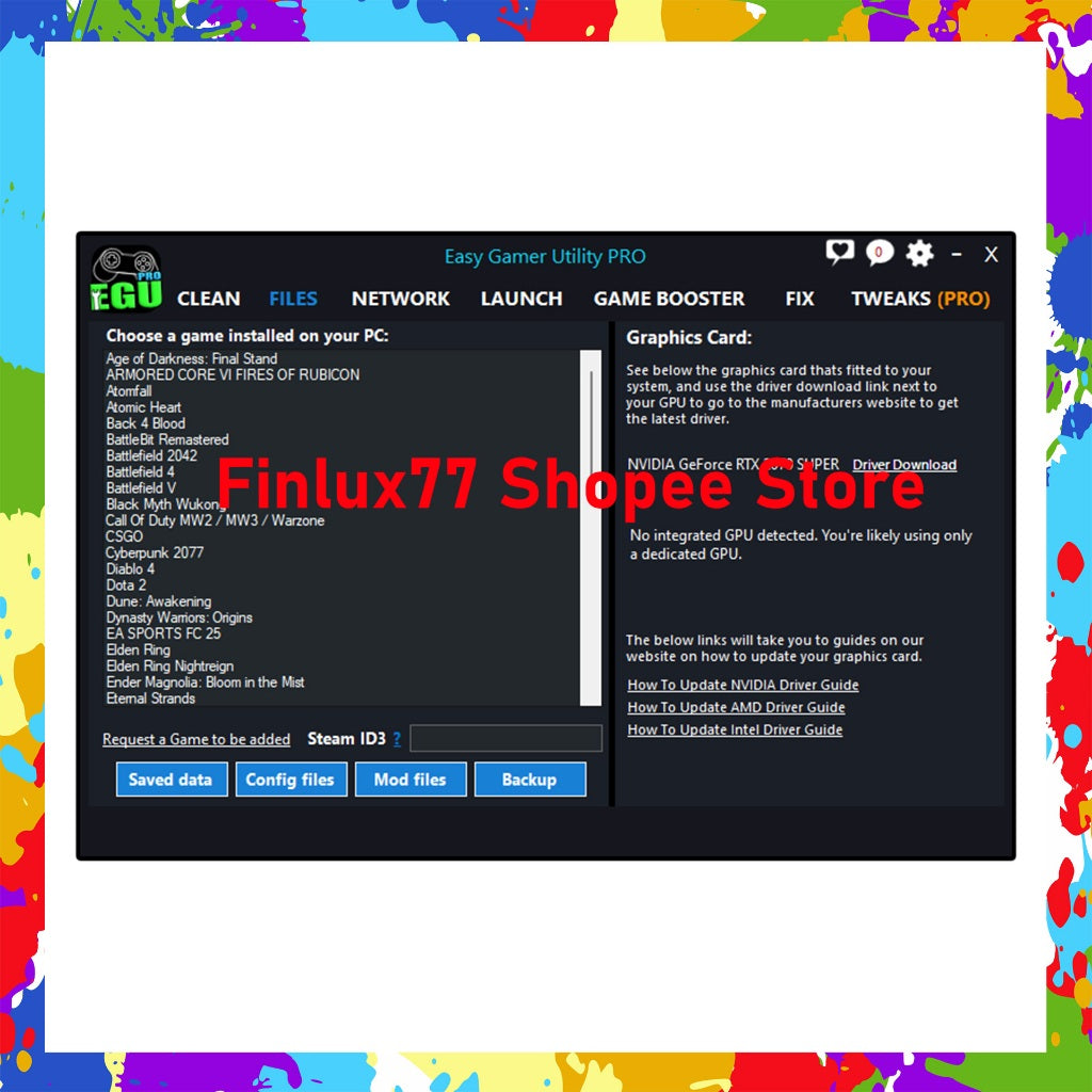 [SELF REDEEM] Easy Gamer Utility Pro v1.3.79 Latest Lifetime For Windows