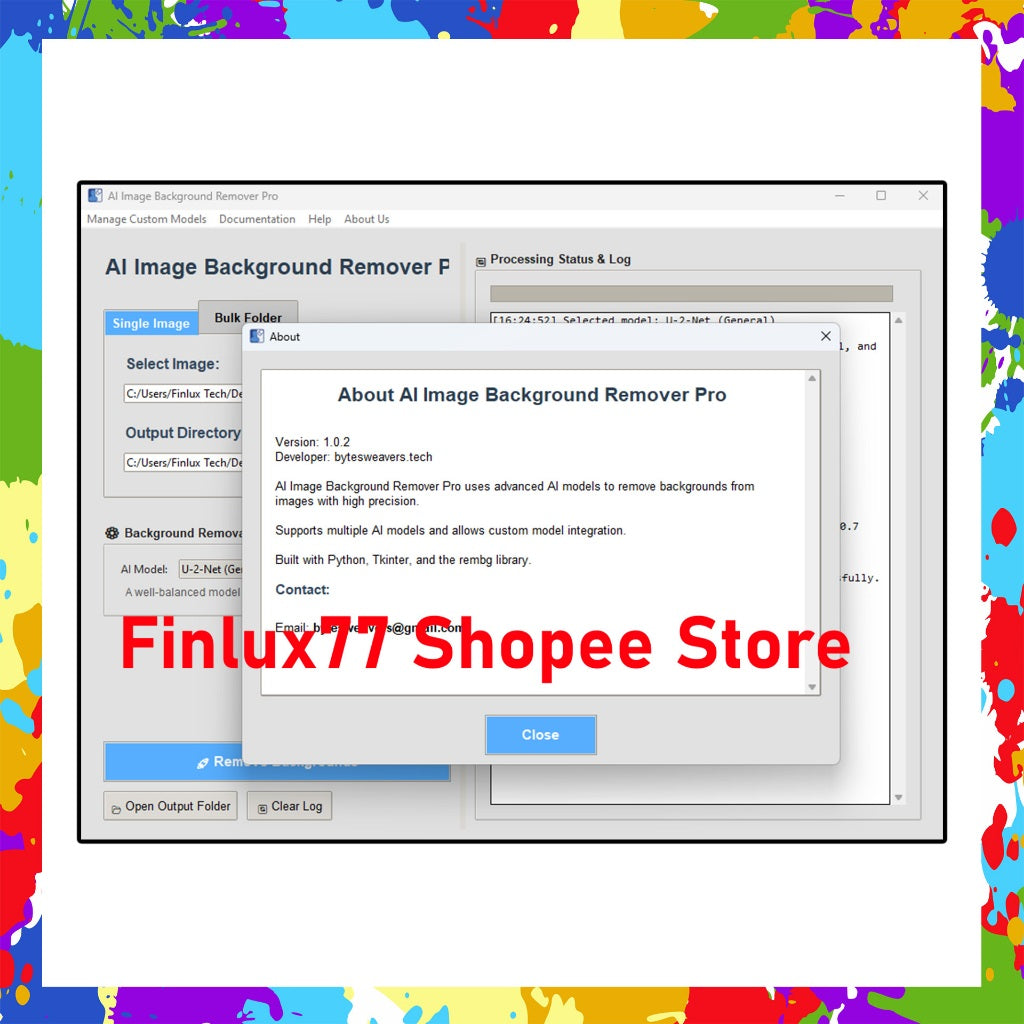 [SELF REDEEM] AI Image Background Remover Pro v1.0.2 Latest Lifetime For Windows
