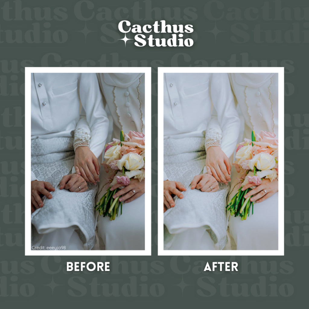 [PC/Mobile] Malay Wedding Preset | Lightroom Preset - Preset Kahwin | Wedding Preset | Desktop + Mobile (DNG + XMP)