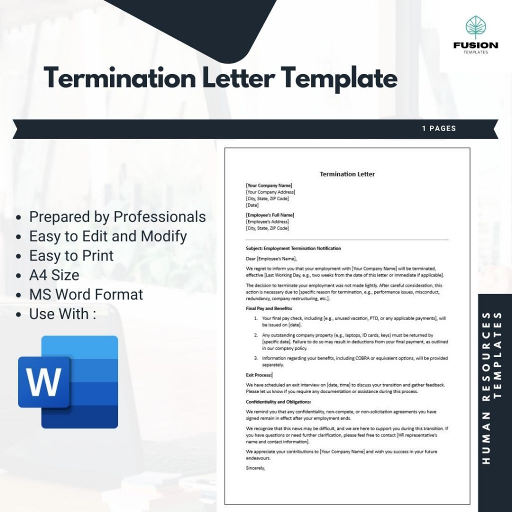 Termination Letter HR