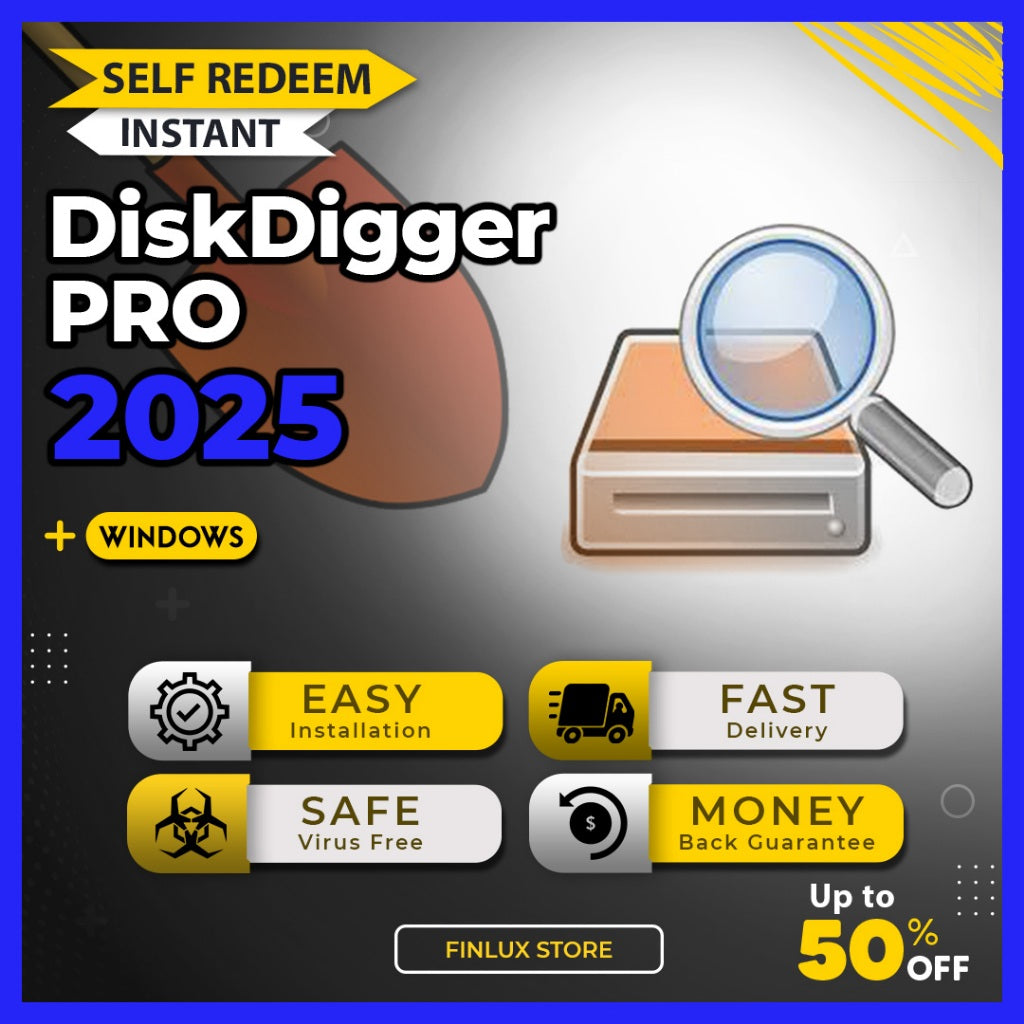 [SELF REDEEM] DiskDigger Pro Recovery Software v2.0.5 Lifetime For Windows | Disk Digger Pro