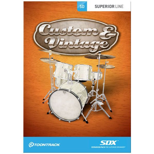 Custom & Vintage  Superior Drummer 3 Expansion (Win/Mac)