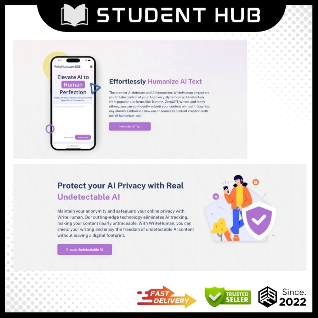 WRITEHUMAN Unlimited Humanizer Premium BYPASS PREMIUM TOOL