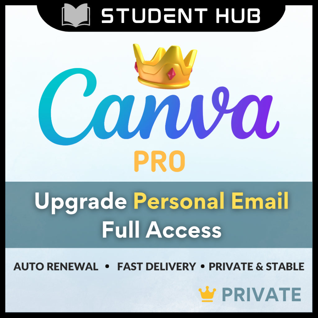 Canva Pro  |  Account with Instant Delivery Unlimited Design Template Graphic