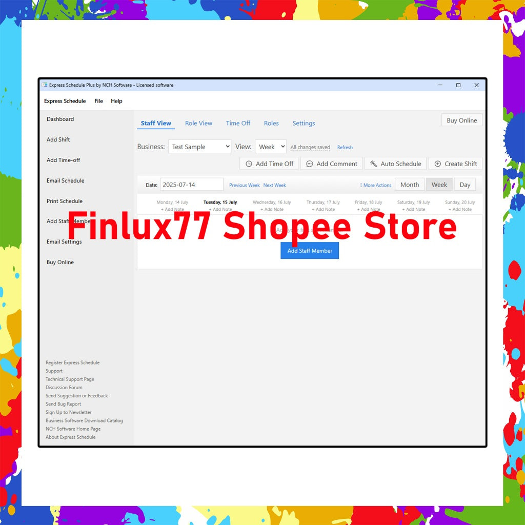 NCH Express Schedule Employee Scheduling v3.02 Serial Key Latest 2025 Lifetime For Windows