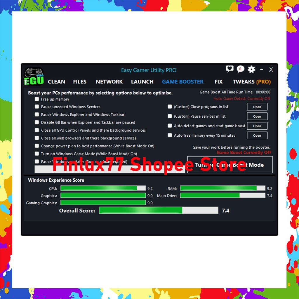 [SELF REDEEM] Easy Gamer Utility Pro v1.3.79 Latest Lifetime For Windows
