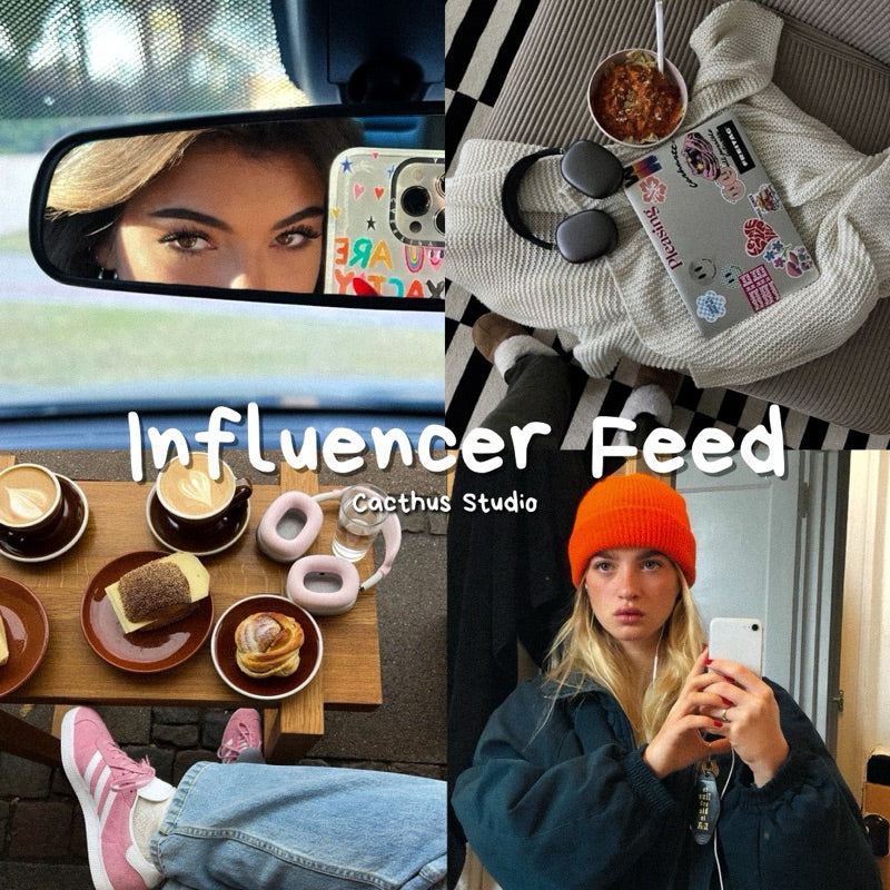 Influencer Feed | Lightroom Mobile Preset (iOS & Android)