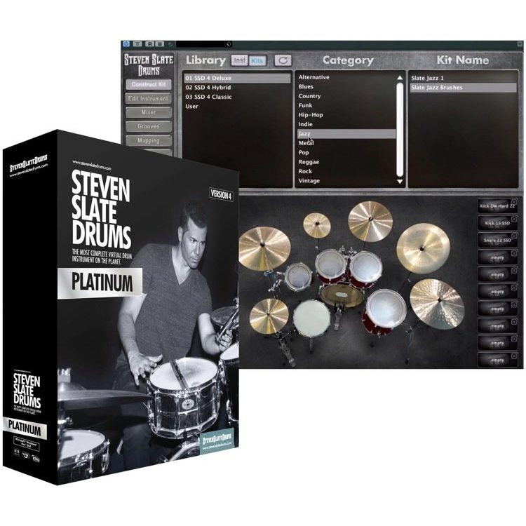 SSD4 Sampler + Library Platinum  (Windows 64 Bit) VST2,AAX