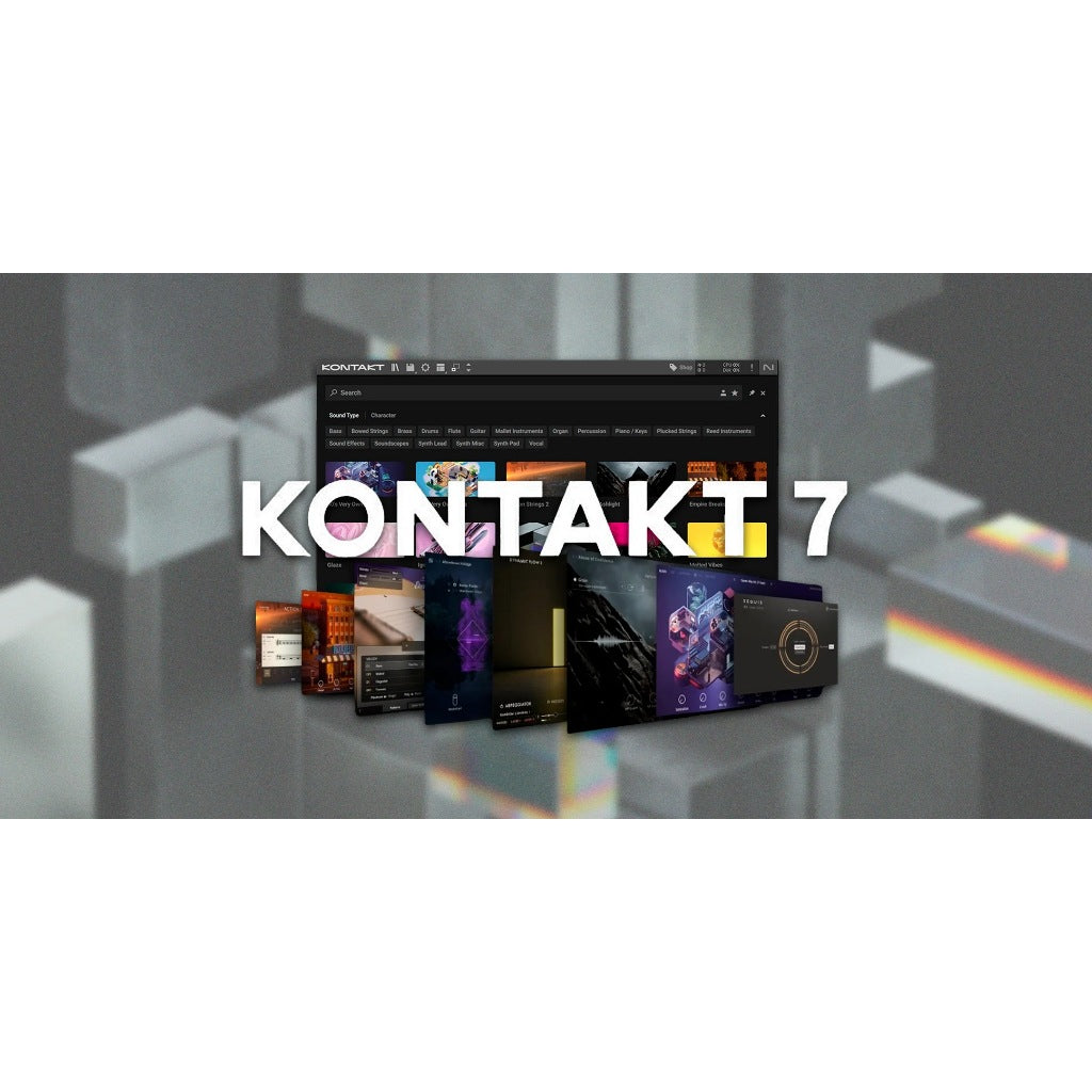 Kontakt 8 (Windows/Mac) STANDALONE, VST3, AAX, AU