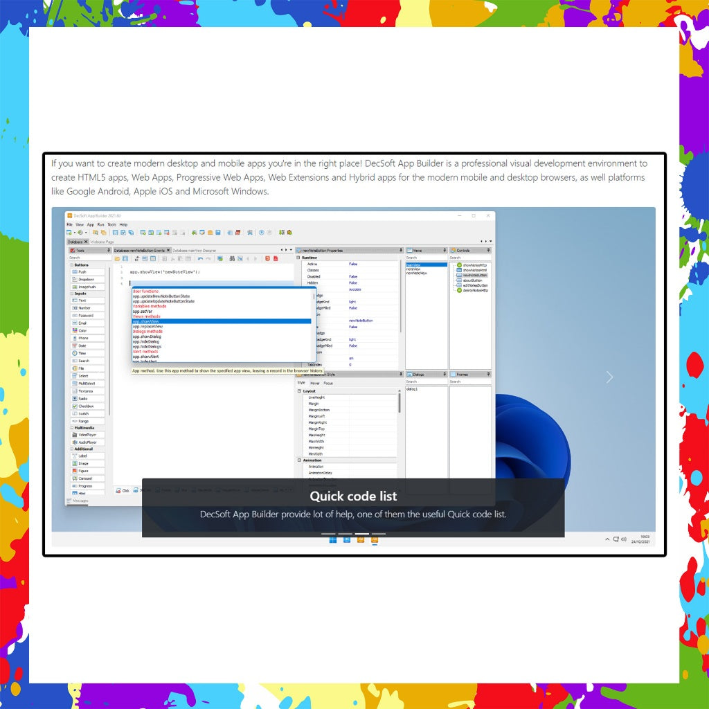 [SELF REDEEM] DecSoft App Builder 2025.6 Latest Version Lifetime For Windows (64-bit)
