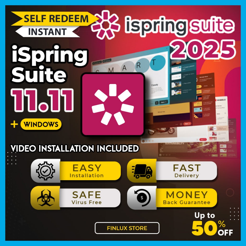 [SELF REDEEM] iSpring Suite v11.11 Latest Update 2025 Lifetime For Windows (64-Bit)