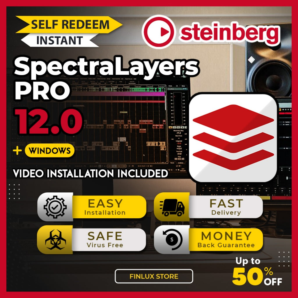 [SELF REDEEM] Steinberg SpectraLayers Pro v12.0 Latest 2025 Lifetime For Windows