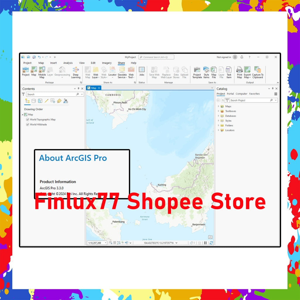[SELF REDEEM] ESRI ArcGIS Pro v3.5.3 & Desktop v10.8.2 Latest 2025 Lifetime For Windows