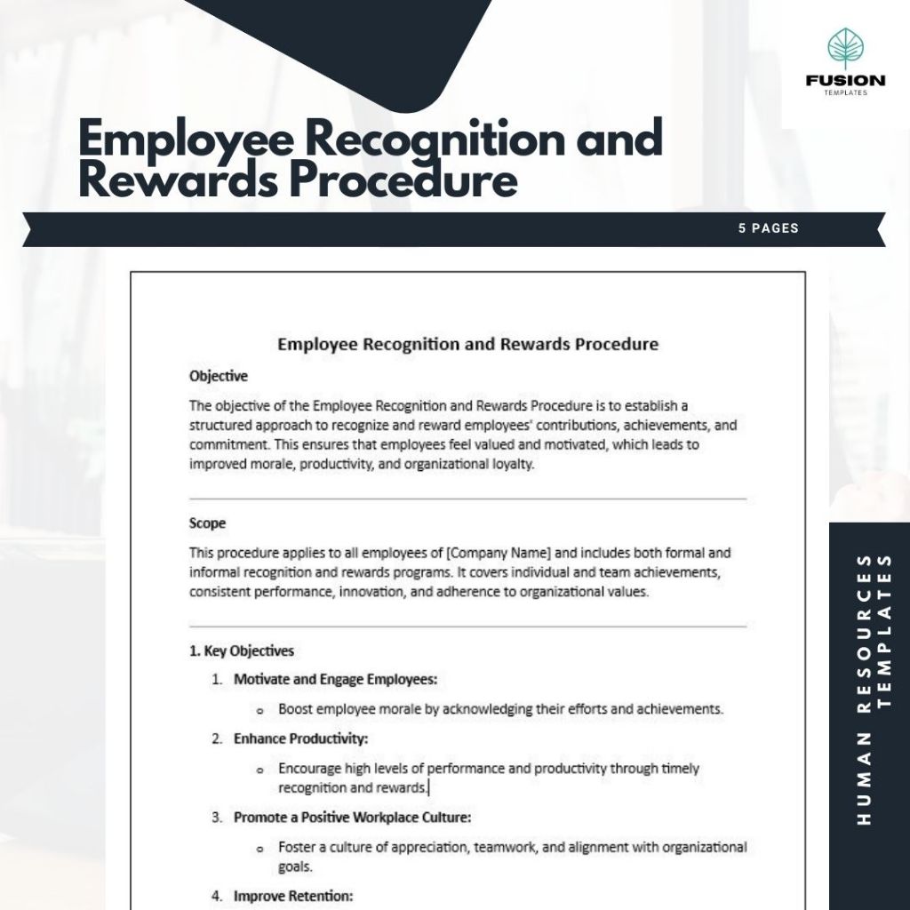 Employee Recognition and Rewards Procedure