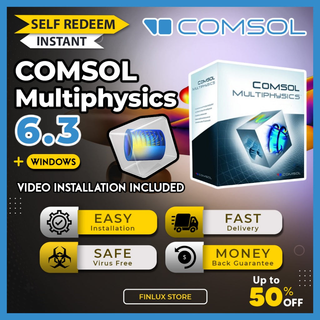 [SELF REDEEM] COMSOL Multiphysics v6.3 Latest 2025 Lifetime For Windows