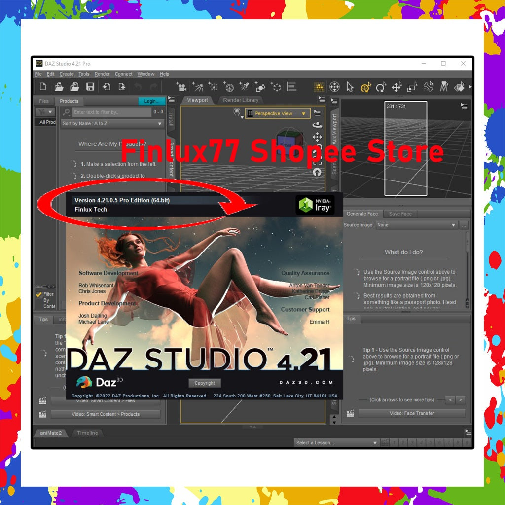 [SELF REDEEM] DAZ Studio Pro v4.24 Latest 2025 Lifetime For Windows (64-Bit)