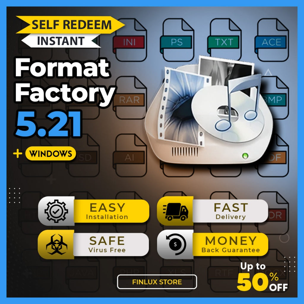 [SELF REDEEM] Format Factory v5.21 Latest 2025 Lifetime For Windows