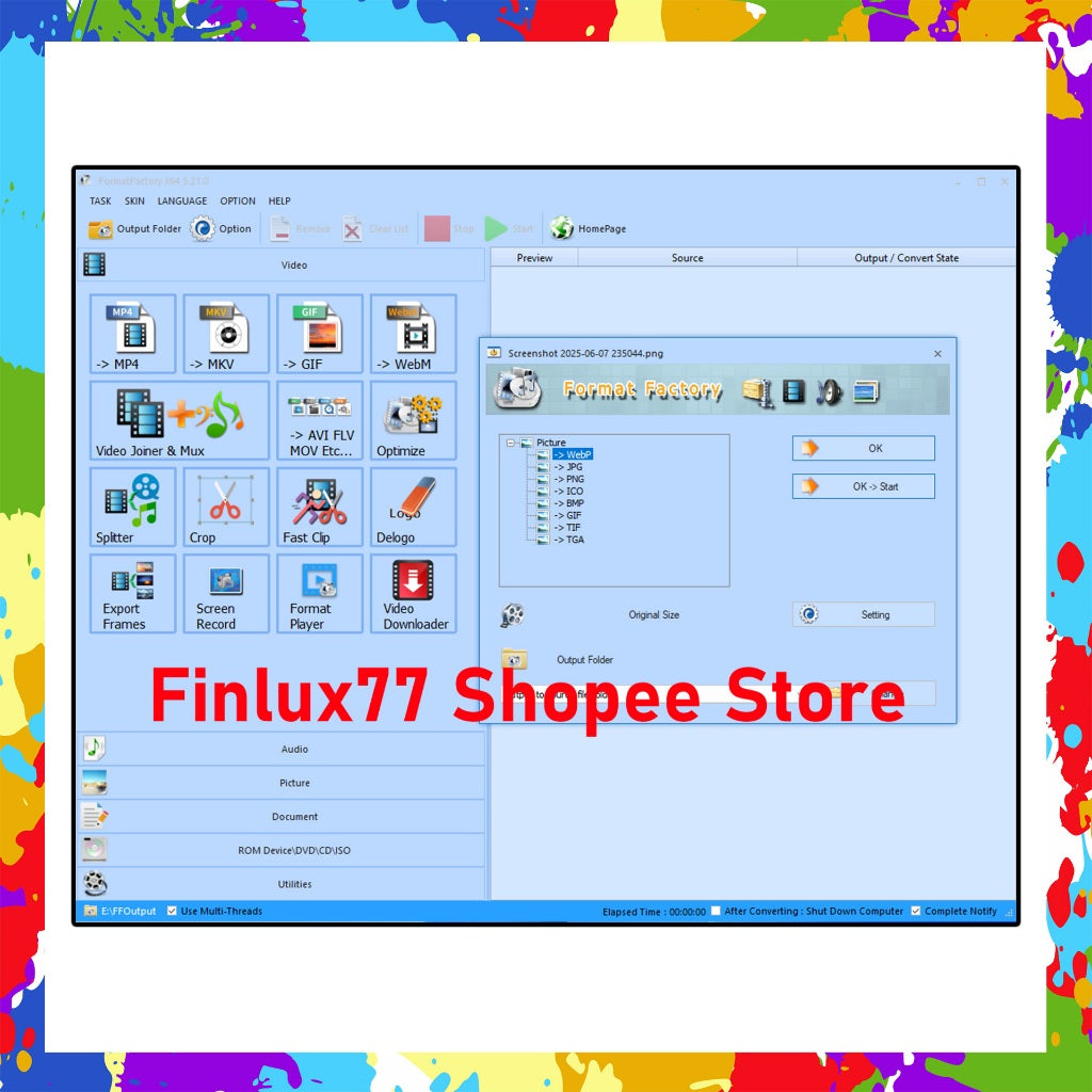 [SELF REDEEM] Format Factory v5.21 Latest 2025 Lifetime For Windows