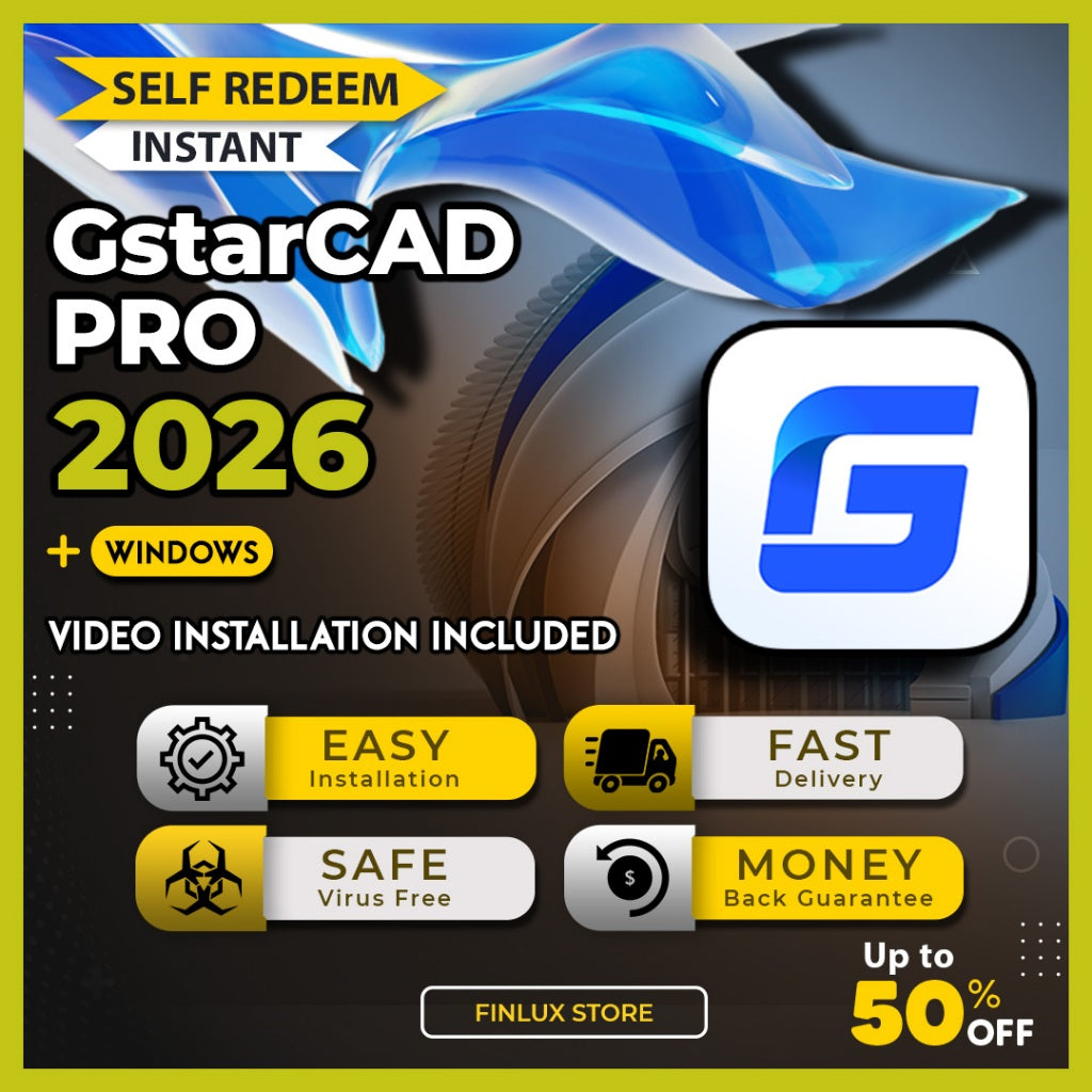 [SELF REDEEM] GstarCAD 2026 Professional Lifetime For Windows (64-Bit)