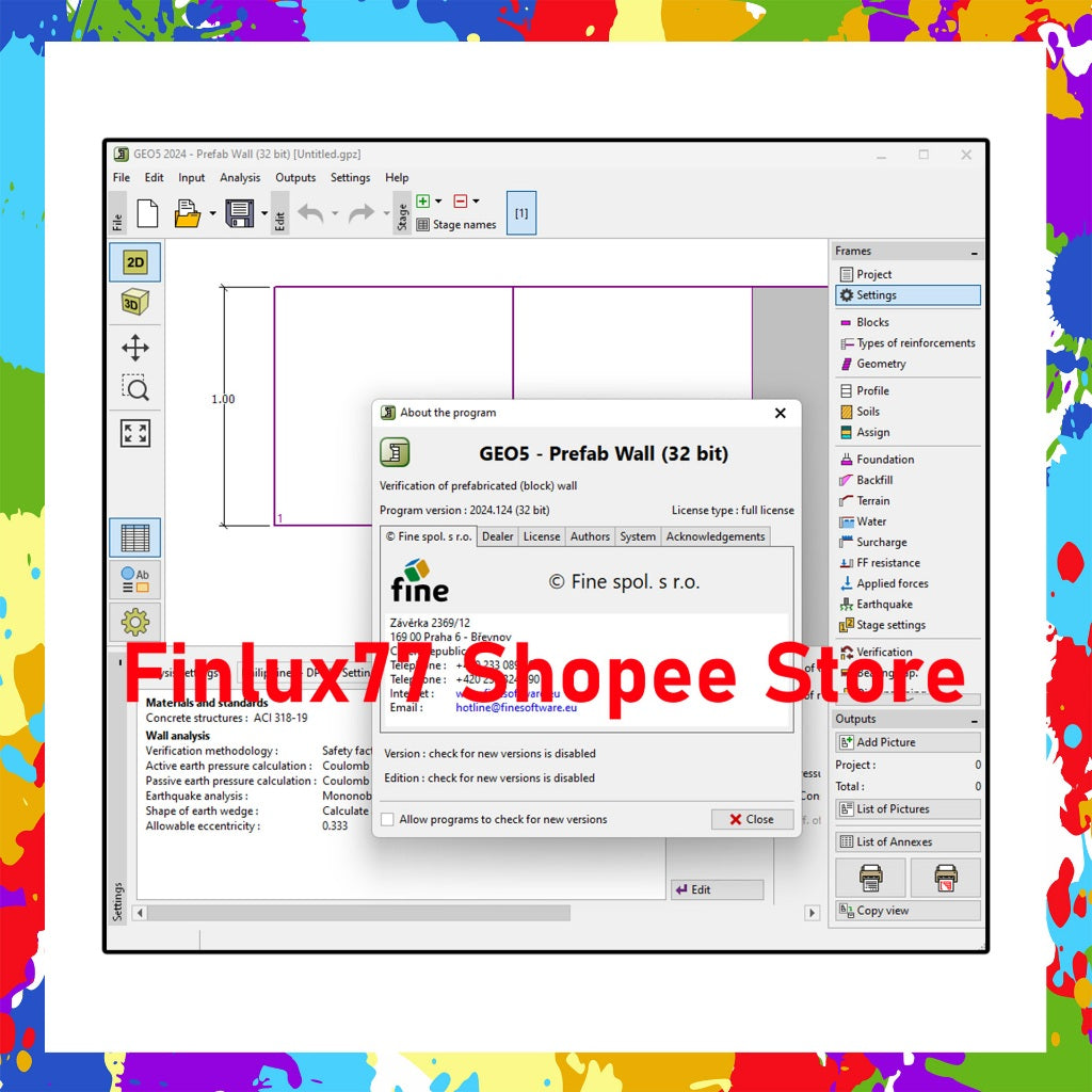 GEO5 2024 Geotechnical Software Suite Lifetime For Windows | GEO 5 Software
