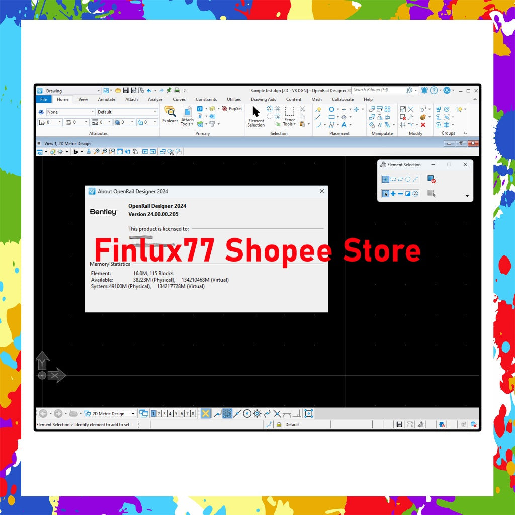 [SELF REDEEM] Bentley OpenRail Designer 2024 v24.00 Lifetime For Windows (64-Bit)