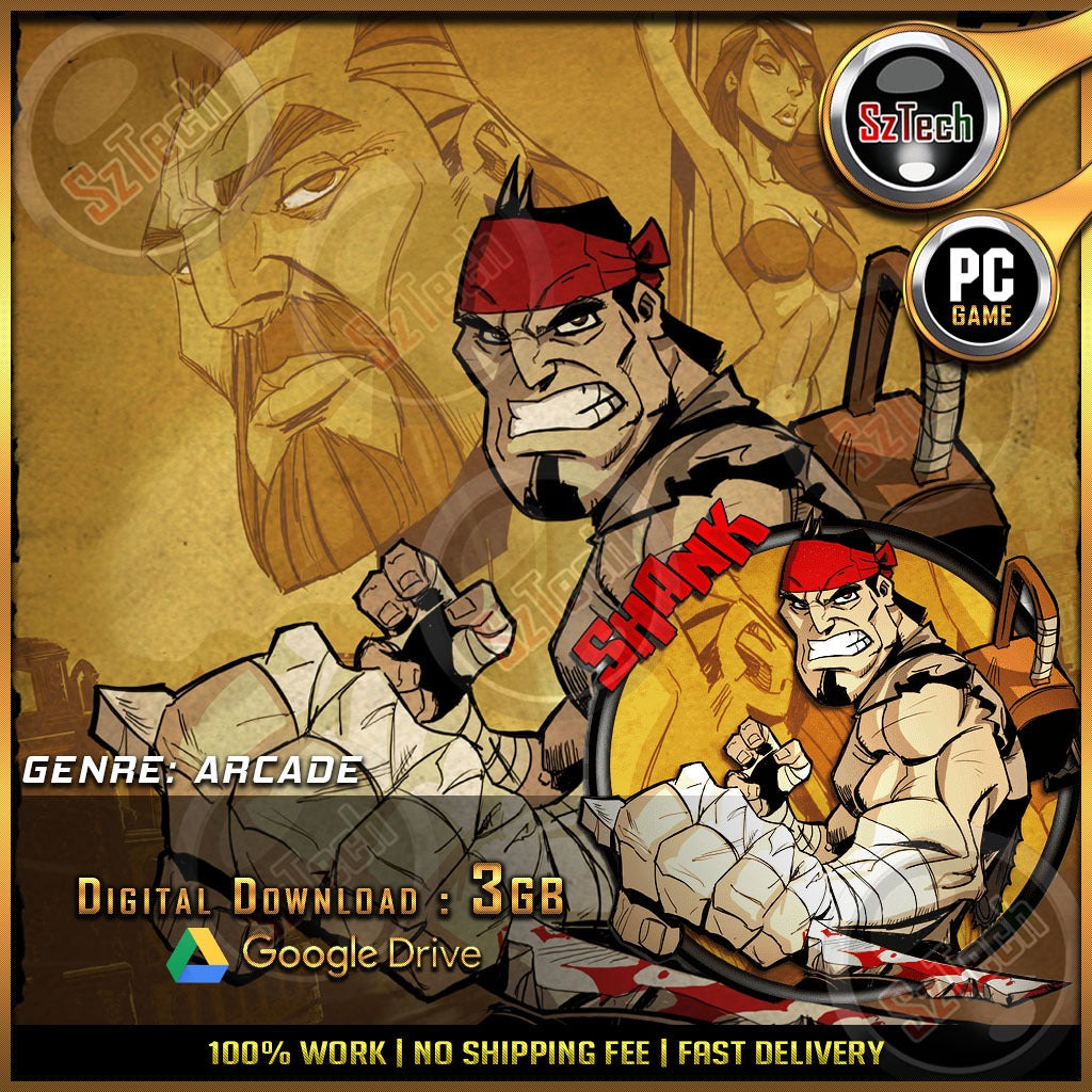 Shank Collection [PC/Laptop GAME][ DIGITAL DOWNLOAD]ArcadeShank