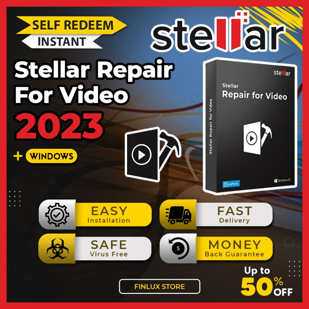 [SELF REDEEM] Stellar Repair For Video v6.7 Latest 2023 For Windows