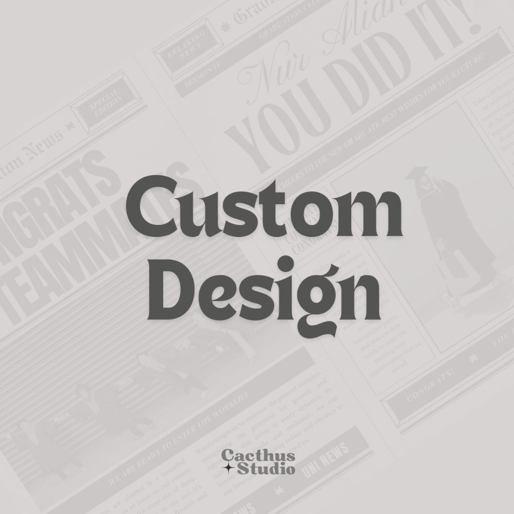 Newspaper Props Graduation Template | Convocation | Konvokasyen