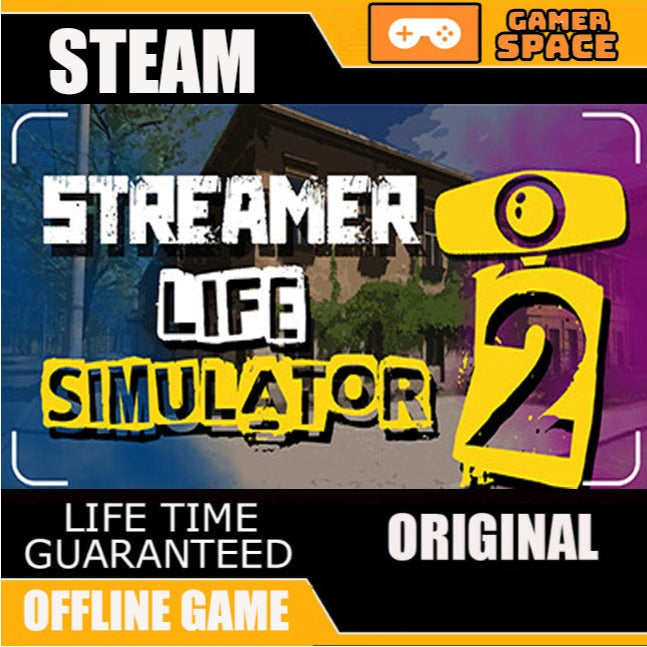 Streamer Life Simulator 2+1 STEAM | FULL GAME |  LIFETIME GUARANTEE 24 Hour Auto Delivery