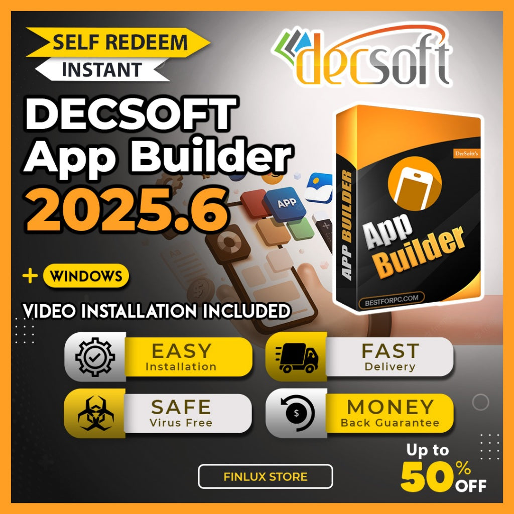 [SELF REDEEM] DecSoft App Builder 2025.6 Latest Version Lifetime For Windows (64-bit)