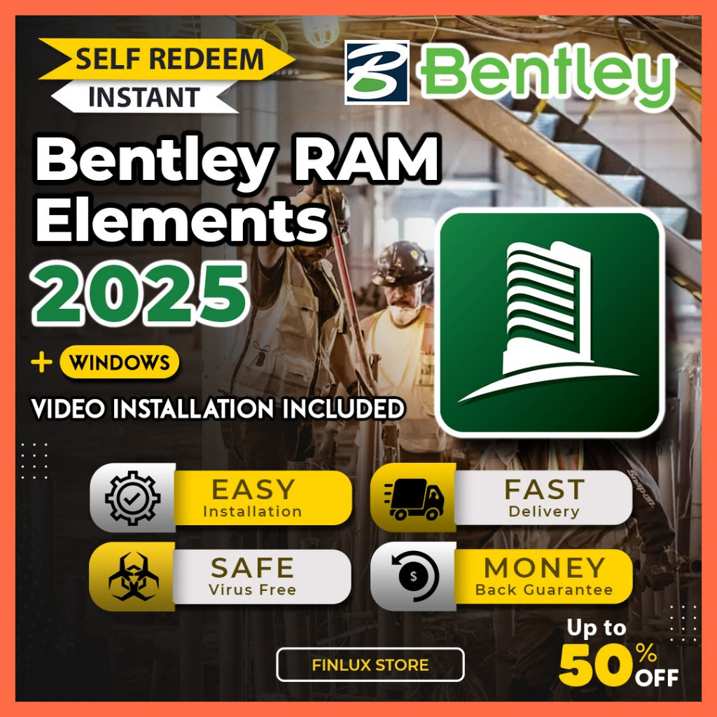 [SELF REDEEM] Bentley RAM Elements 2025 v25.00 Latest Lifetime For Windows (64-Bit)