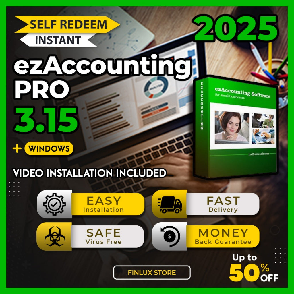 [SELF REDEEM] ezAccounting v3.15 Latest 2025 Lifetime For Windows