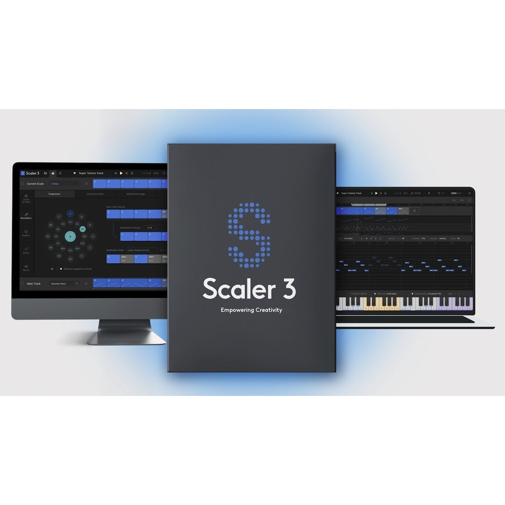 Scaler 3   (Win/Mac) VST, VST3, AAX, AU, SAL