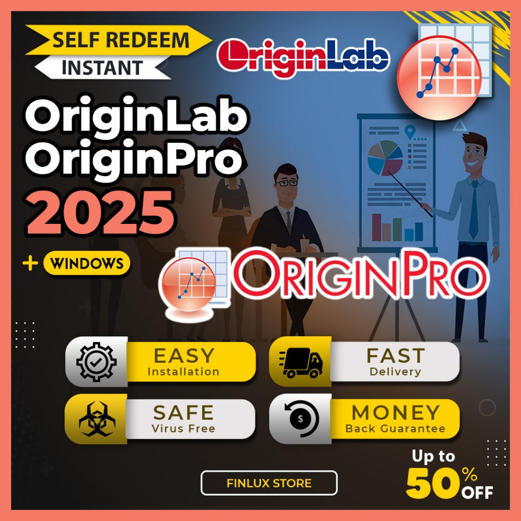 [SELF REDEEM] OriginLab OriginPro 2025 v10.2 Lifetime For Windows | Origin Lab Origin Pro