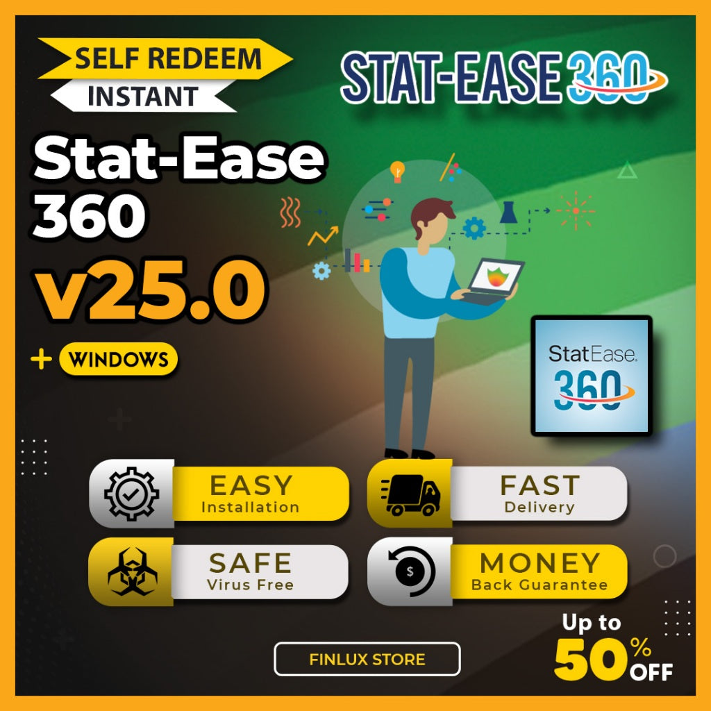 [SELF REDEEM] Stat-Ease 360 v25.0.1 Latest Lifetime For Windows | Stat Ease 360