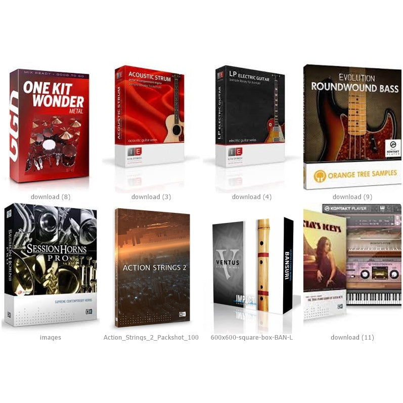 Kontakt 8 (Windows/Mac) STANDALONE, VST3, AAX, AU