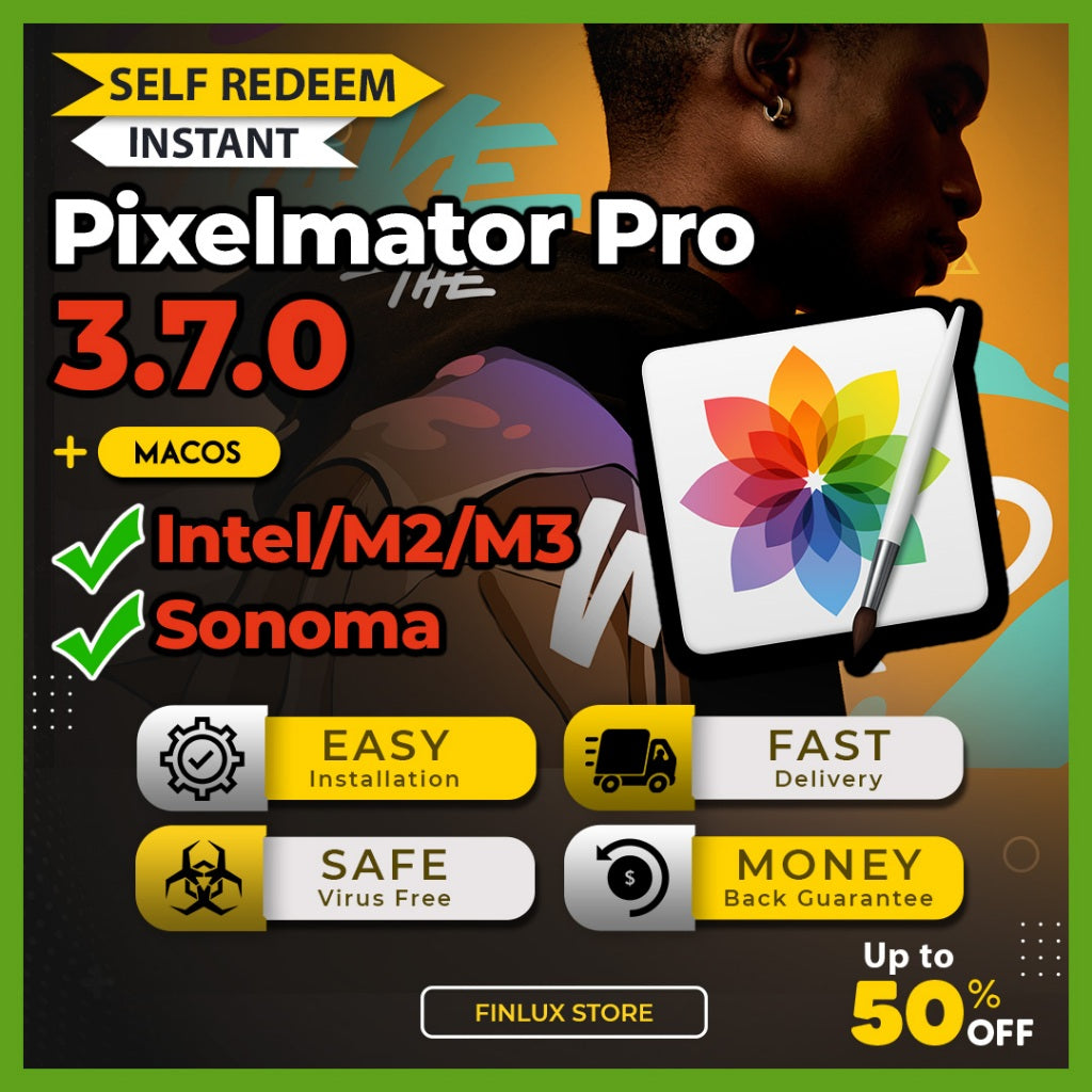 [SELF REDEEM] Pixelmator Pro v3.7.0 Latest 2025 Lifetime For McOS
