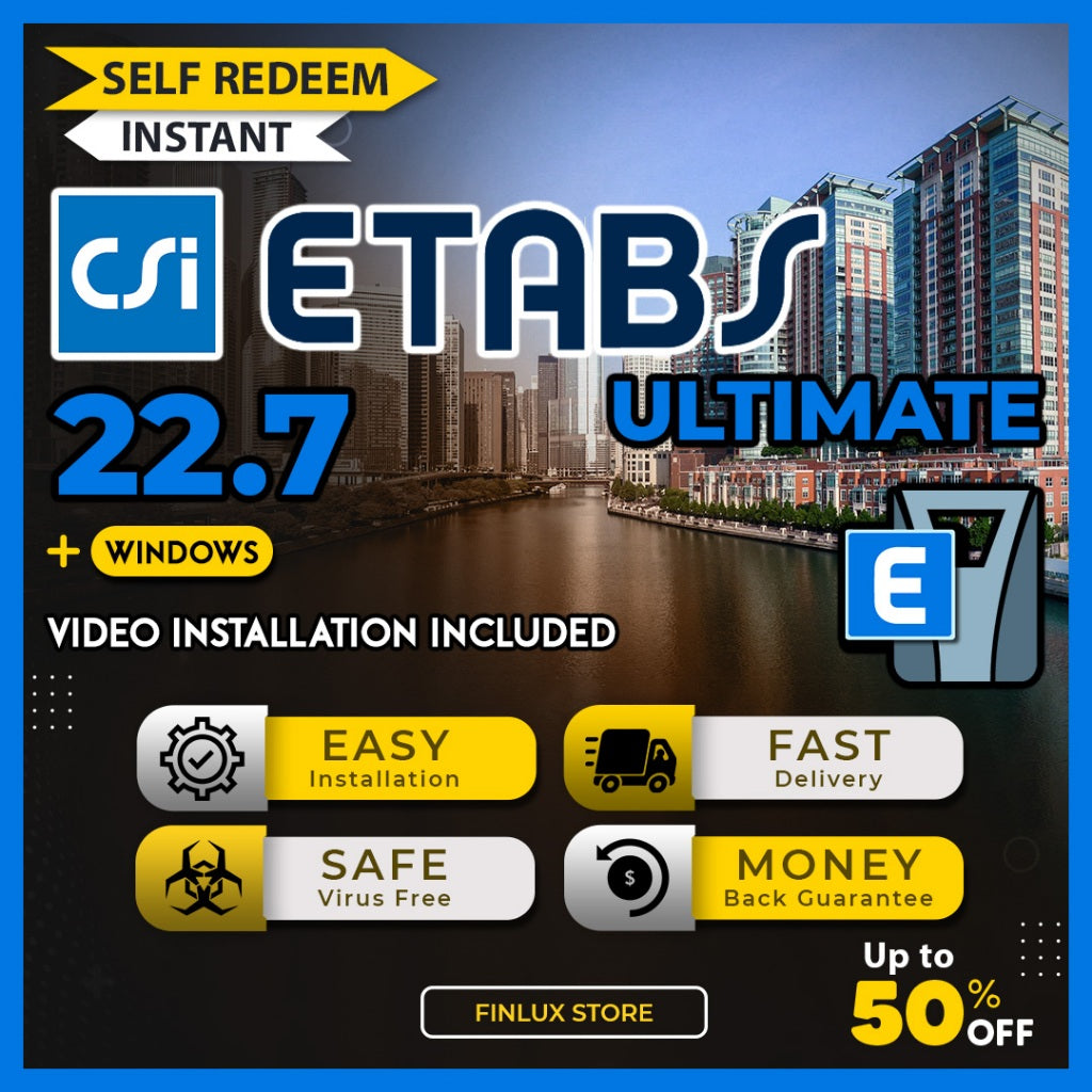 [SELF REDEEM] CSI ETABS Ultimate 2025 v22.7 Latest For Windows (64-Bit)