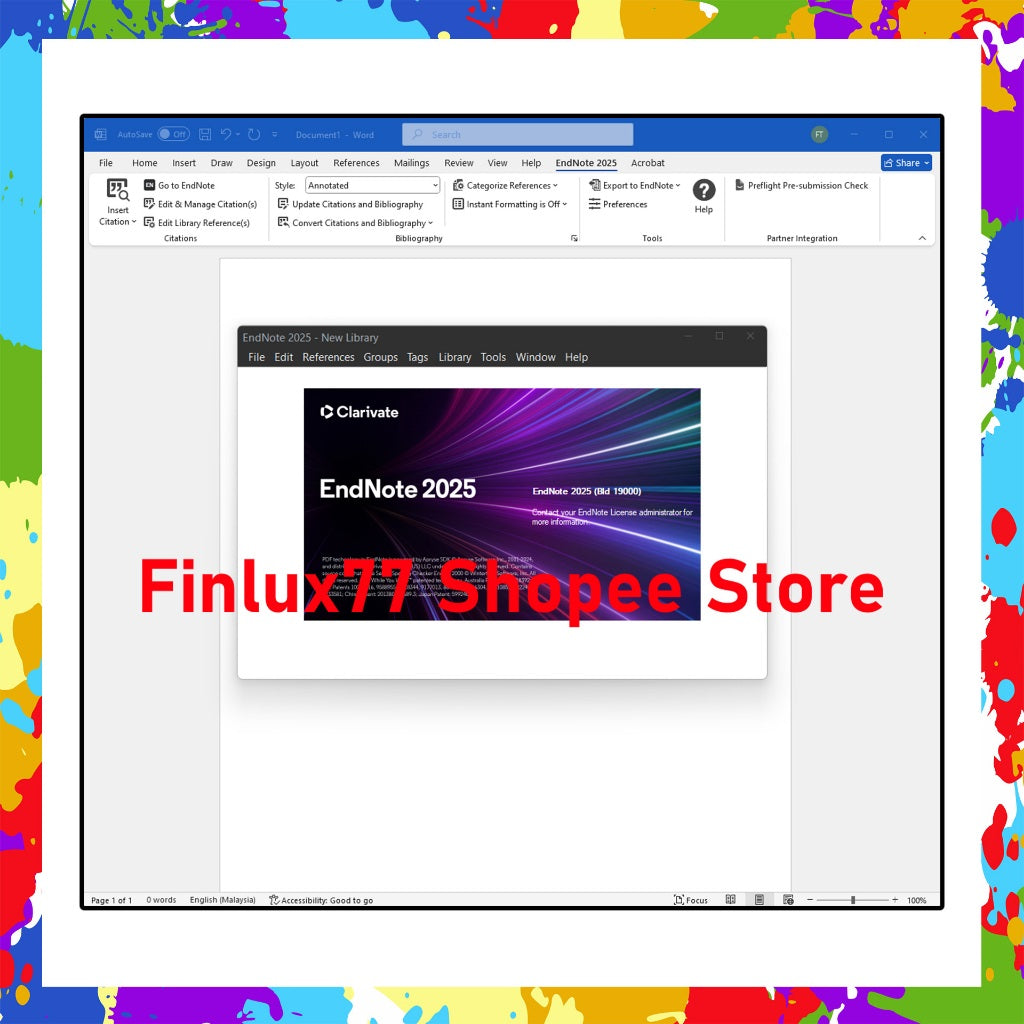 EndNote 2025 Latest Lifetime For Win & McOS