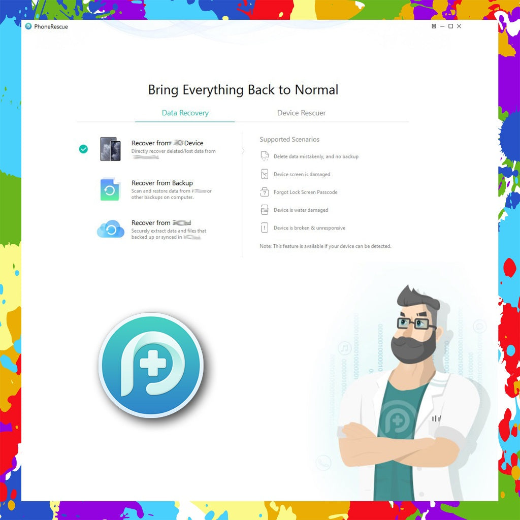 [SELF REDEEM] iMobie PhoneRescue for iOs / Android | Device Recovery & Rescuer For Windows